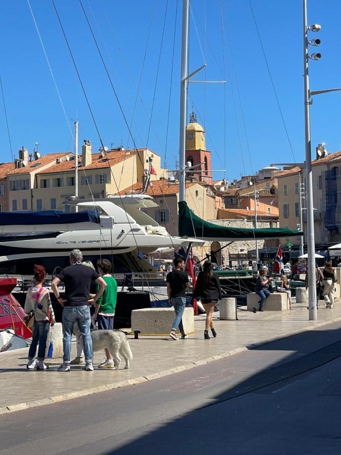 Grand Studio Neuf A 50 M Du Port Saint-Tropez Luaran gambar