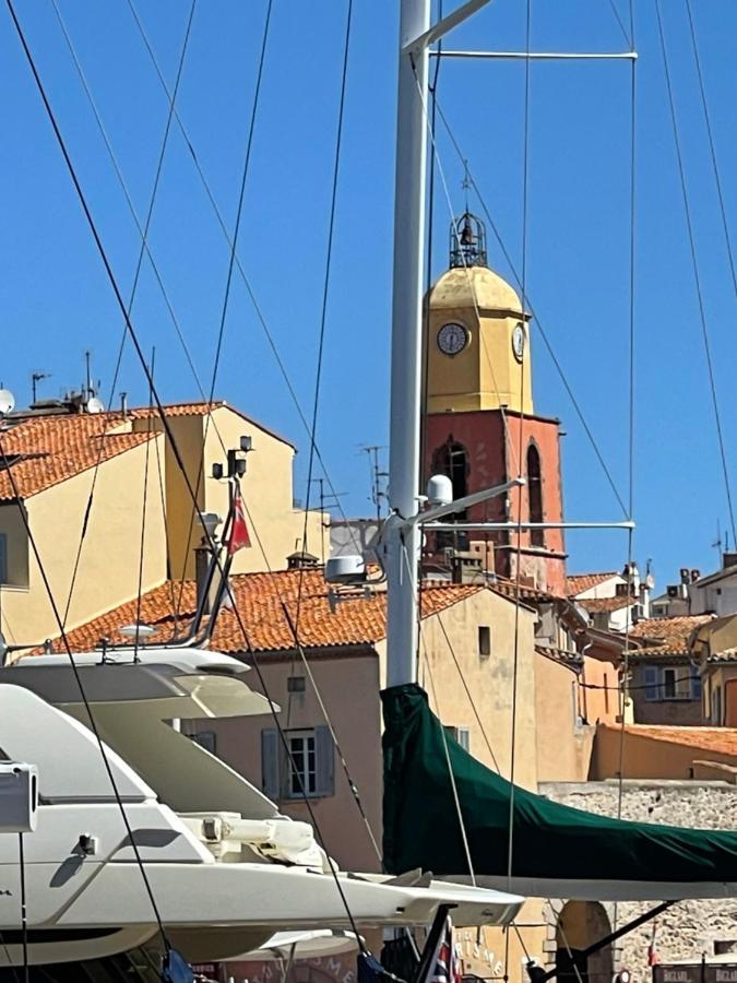 Grand Studio Neuf A 50 M Du Port Saint-Tropez Luaran gambar